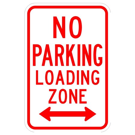 Sign Solutions Usa 12 in W, 18 in H, Aluminum, White DCS08DWT1218CUS00210